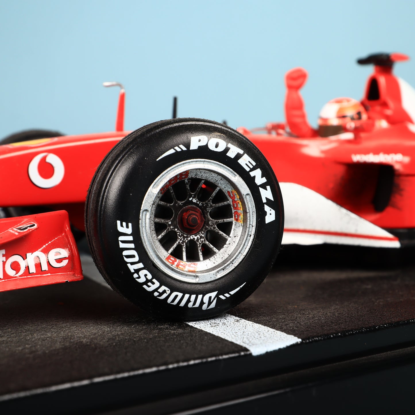 1:18 Hot Wheels Ferrari Grand Prix Winner 2002 Canadian Grand Prix Schumacher