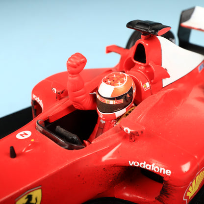 1:18 Hot Wheels Ferrari Grand Prix Winner 2002 Canadian Grand Prix Schumacher