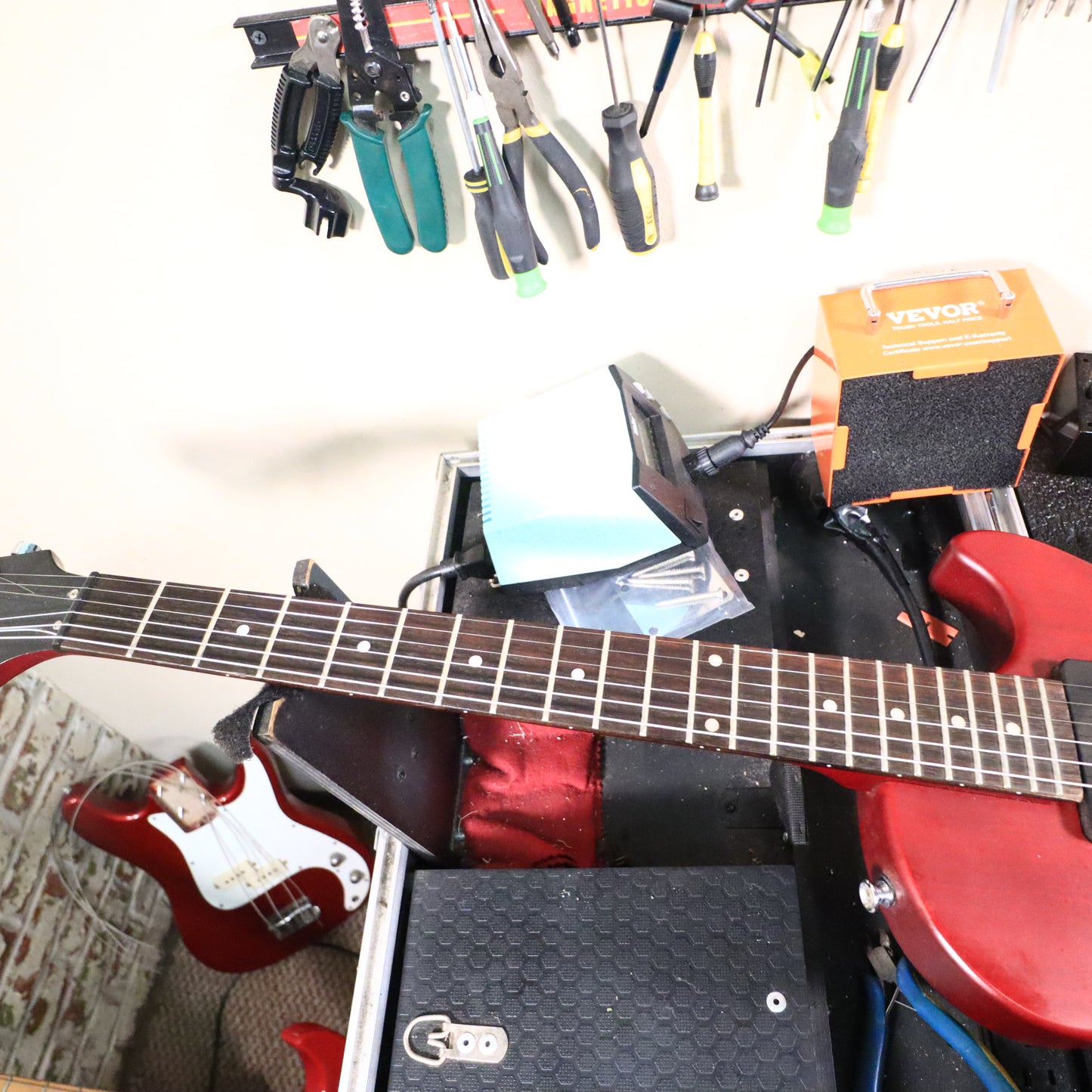 2015 Epiphone Les Paul Special I P90 Worn Cherry
