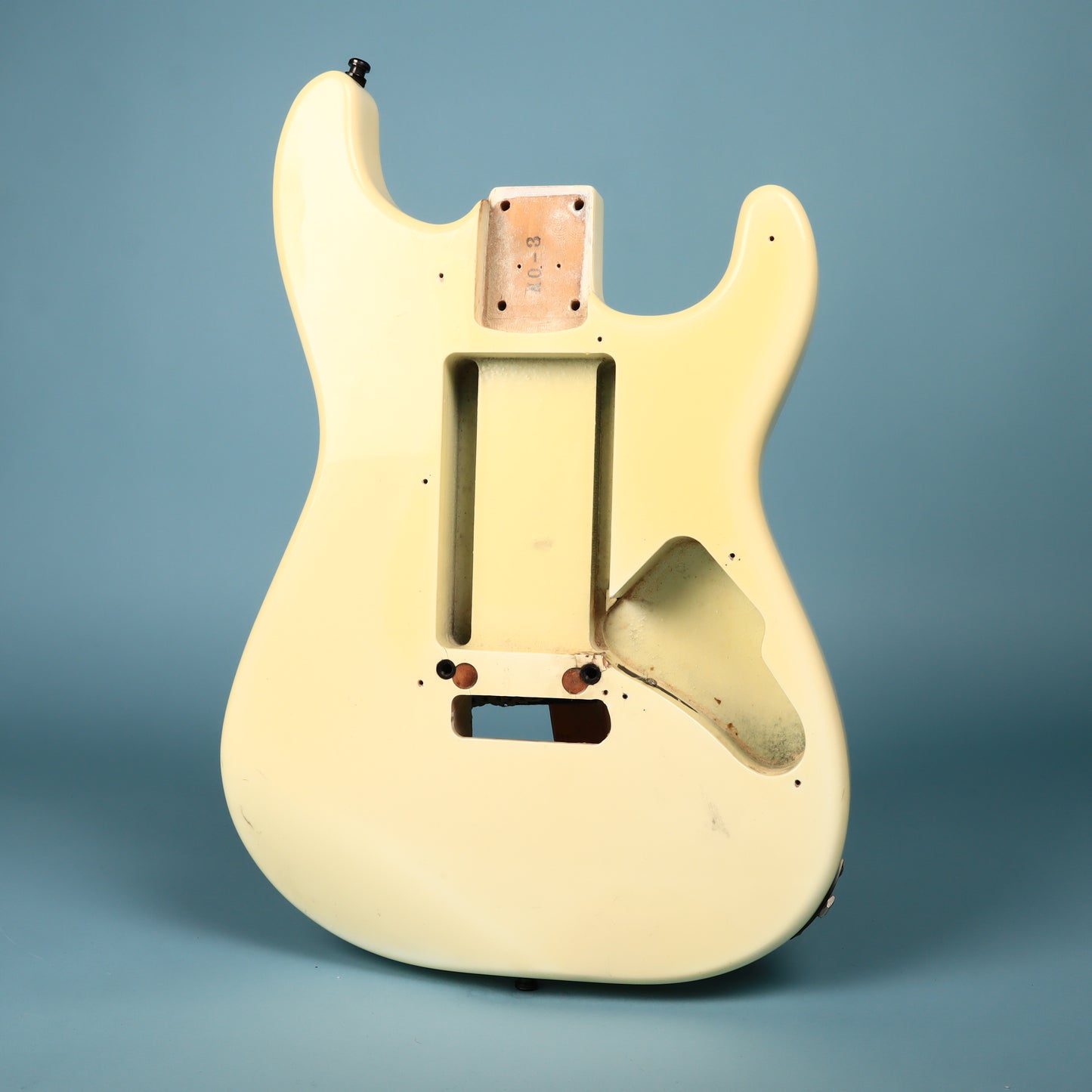 1986 Charvel Model 3A Strat Guitar Body Cream Swimming Pool Route Japan