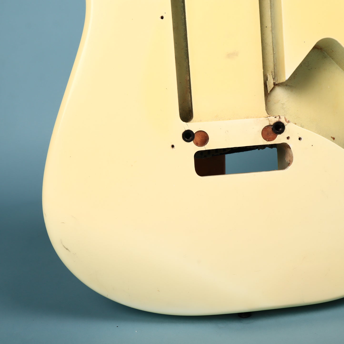 1986 Charvel Model 3A Strat Guitar Body Cream Swimming Pool Route Japan