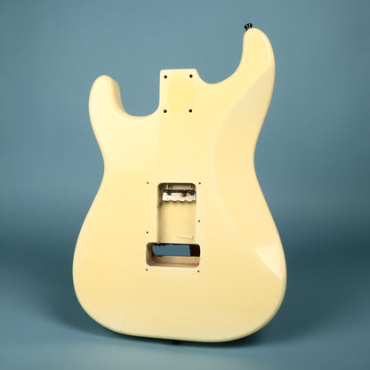 1986 Charvel Model 3A Strat Guitar Body Cream Swimming Pool Route Japan