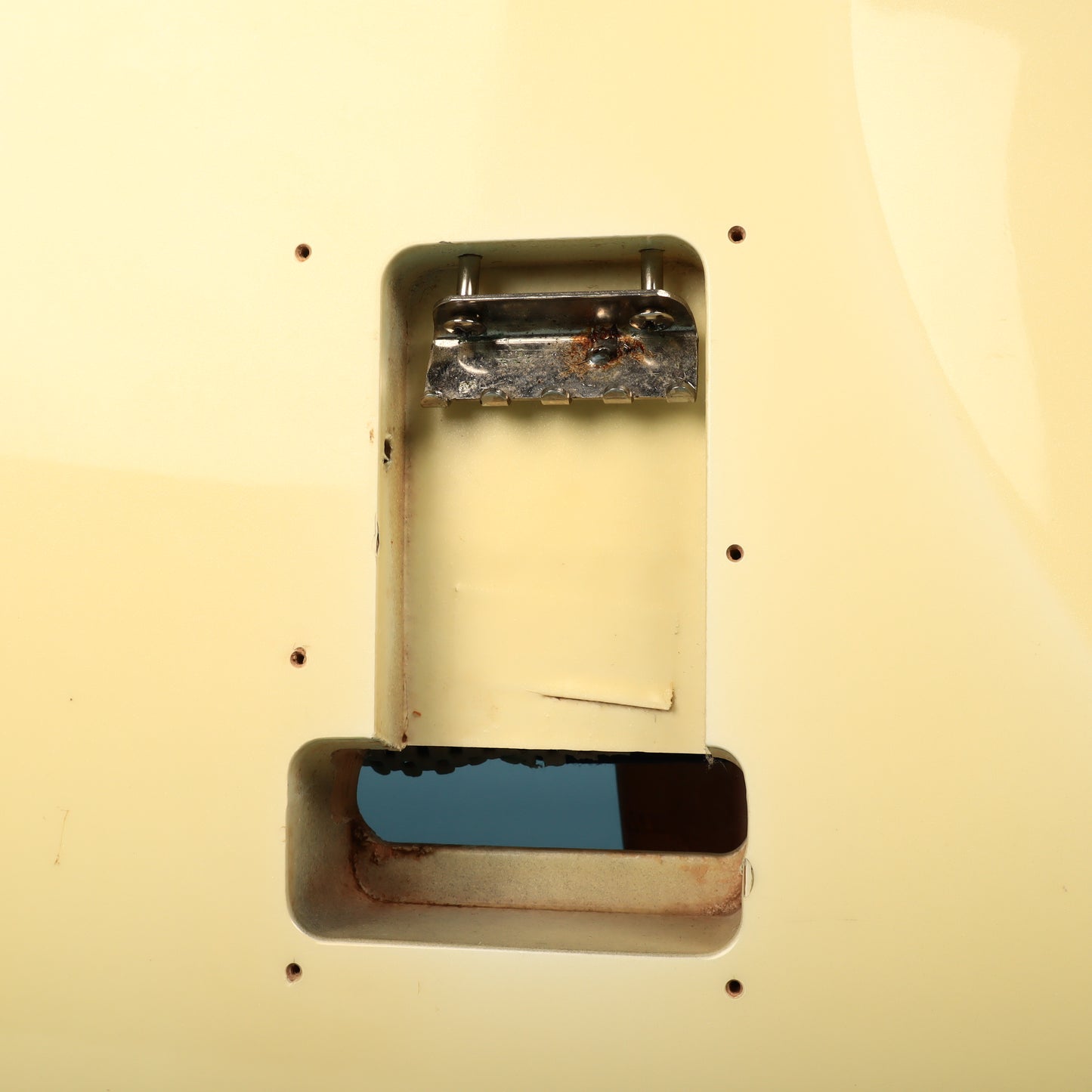 1986 Charvel Model 3A Strat Guitar Body Cream Swimming Pool Route Japan