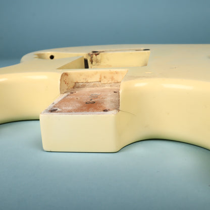 1986 Charvel Model 3A Strat Guitar Body Cream Swimming Pool Route Japan