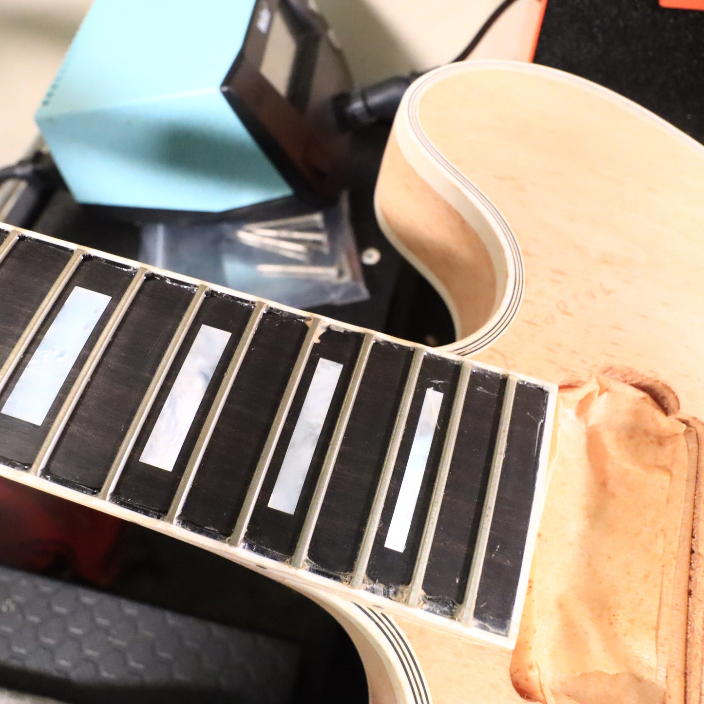 2001 Gibson Lucille B.B. King Factory Husk Project Never Assembled