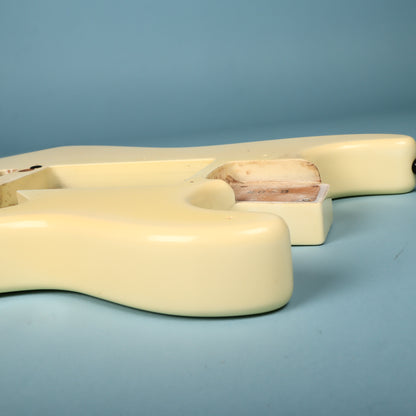 1986 Charvel Model 3A Strat Guitar Body Cream Swimming Pool Route Japan