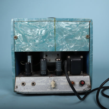 Vintage 1950s Magnatone Blue Pearloid Lap Steel Amplifier