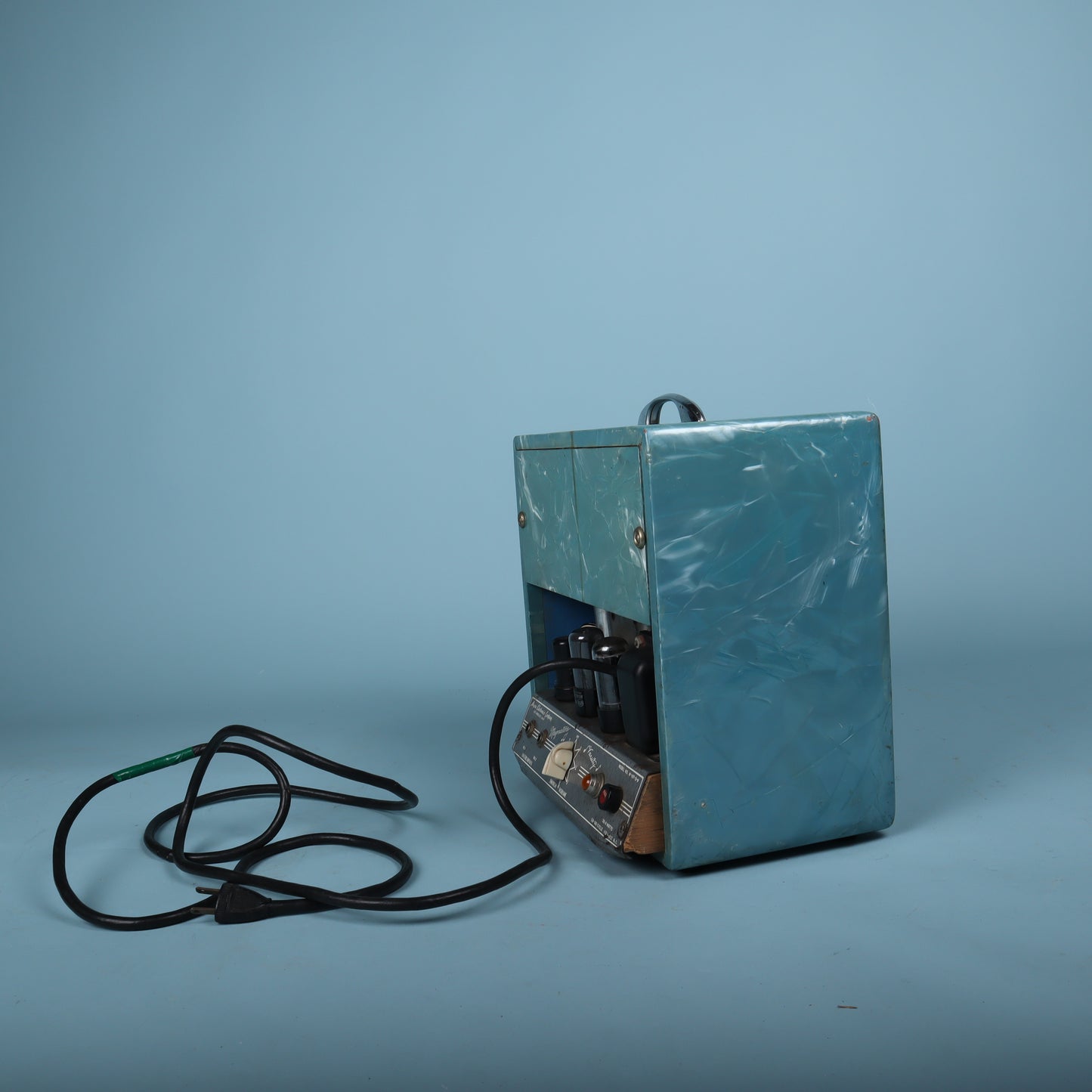Vintage 1950s Magnatone Blue Pearloid Lap Steel Amplifier