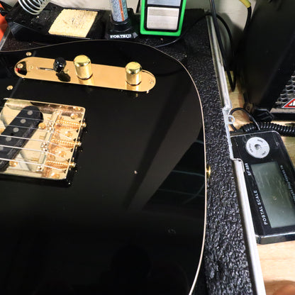 Soloking Custom Shop T-Style Electric Guitar Roasted Flame Maple Neck