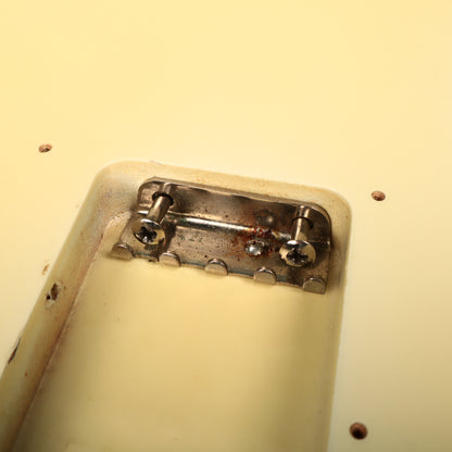 1986 Charvel Model 3A Strat Guitar Body Cream Swimming Pool Route Japan