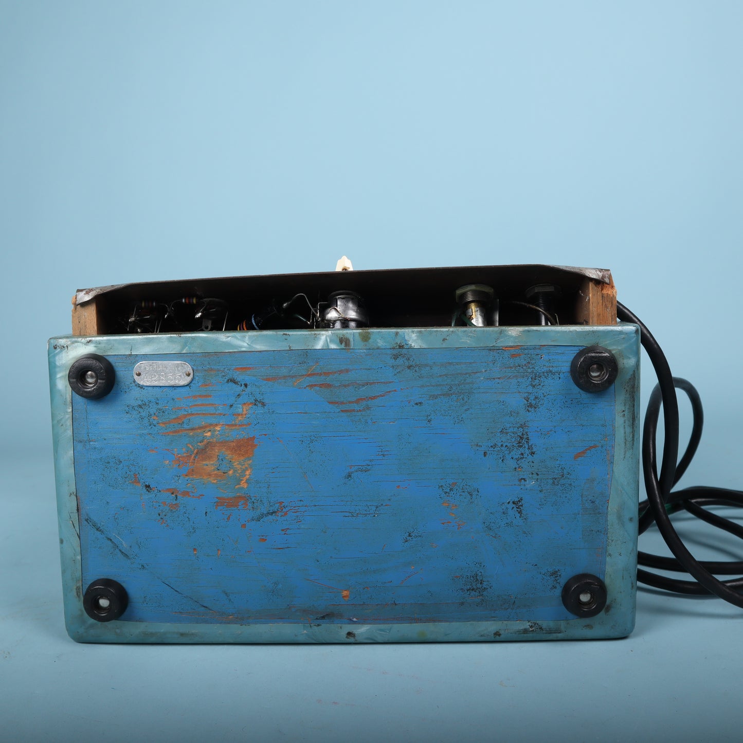 Vintage 1950s Magnatone Blue Pearloid Lap Steel Amplifier