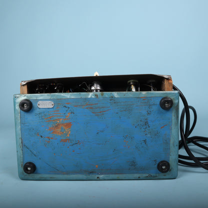 Vintage 1950s Magnatone Blue Pearloid Lap Steel Amplifier