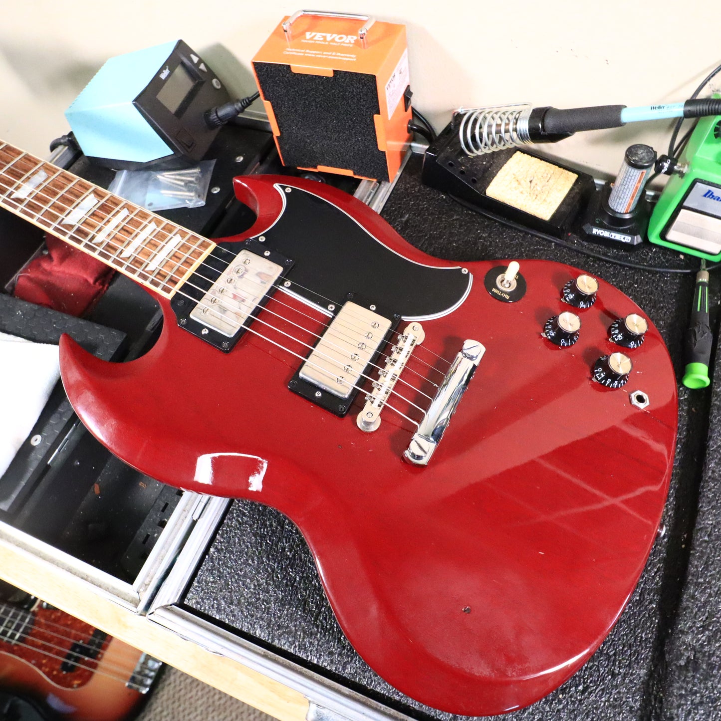 1996 Gibson SG 62' Reissue Les Paul Electric Guitar Heritage Cherry