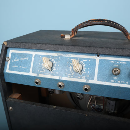 Vintage 1960 Harmony H305-A Tube Guitar Amplifier Original Jensen P12R