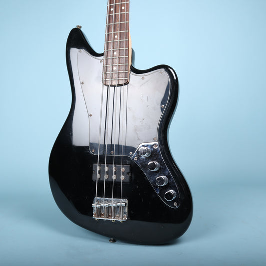 Squier Vintage Modified Jaguar Electric Active Bass Guitar Special Black
