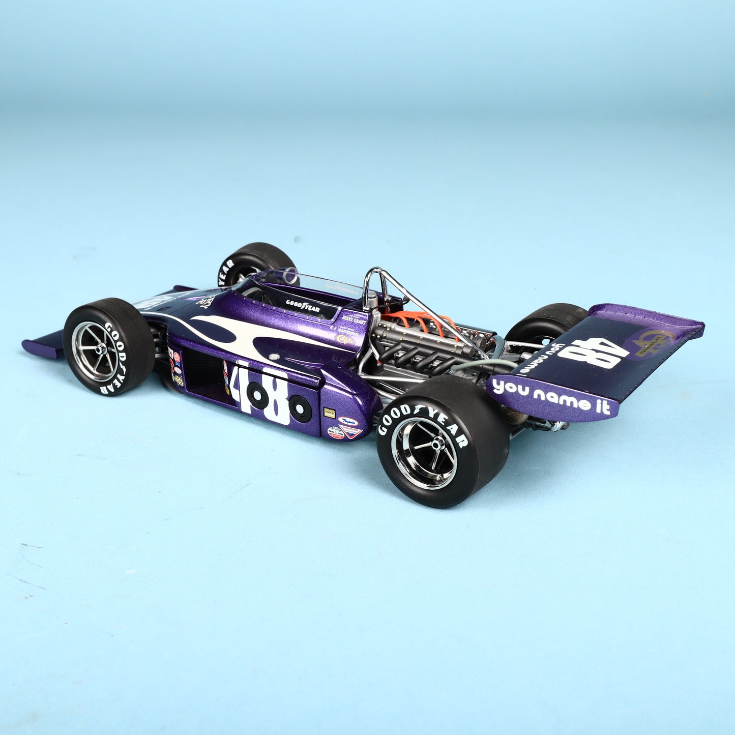 1:18 Carousel 1 Gurney AAR Mystery Eagle #48 INDY 500 J. Grant #2100