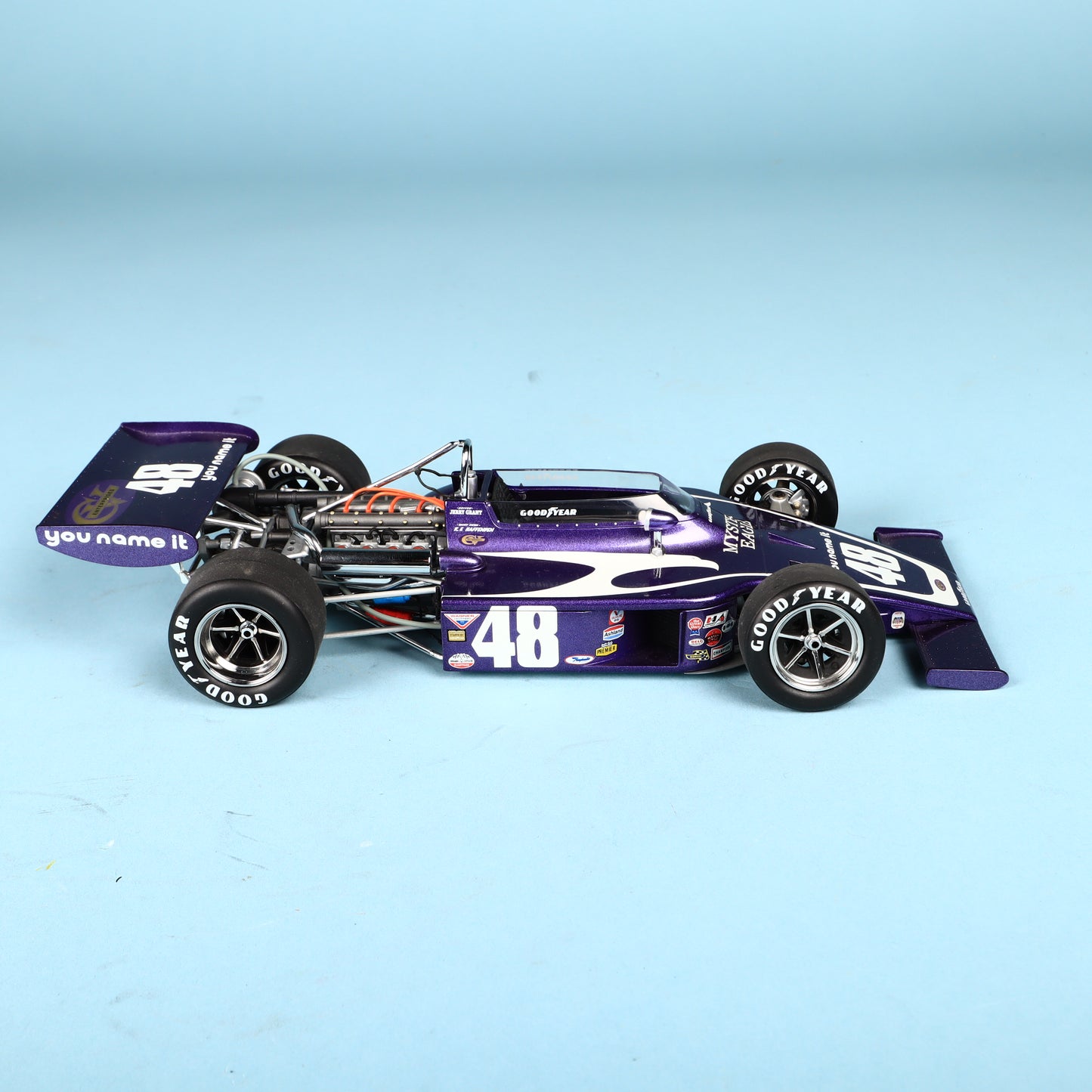 1:18 Carousel 1 Gurney AAR Mystery Eagle #48 INDY 500 J. Grant #2100