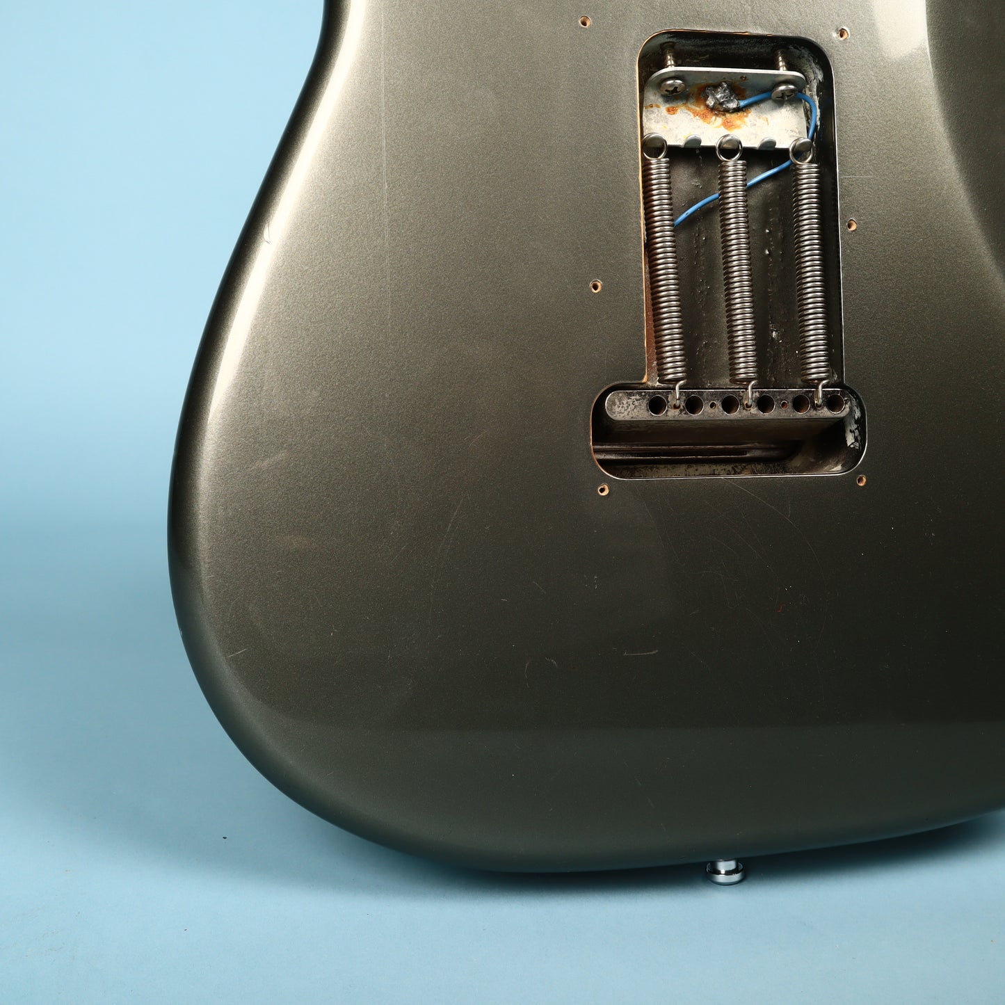 Fender USA Loaded Pickguard Olive Drab Metallic Guitar Body