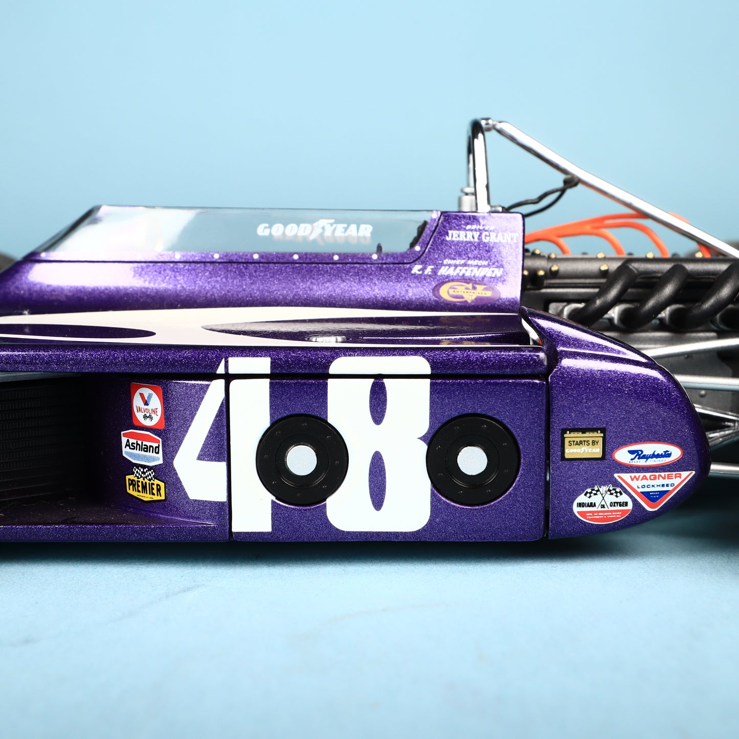 1:18 Carousel 1 Gurney AAR Mystery Eagle #48 INDY 500 J. Grant #2100