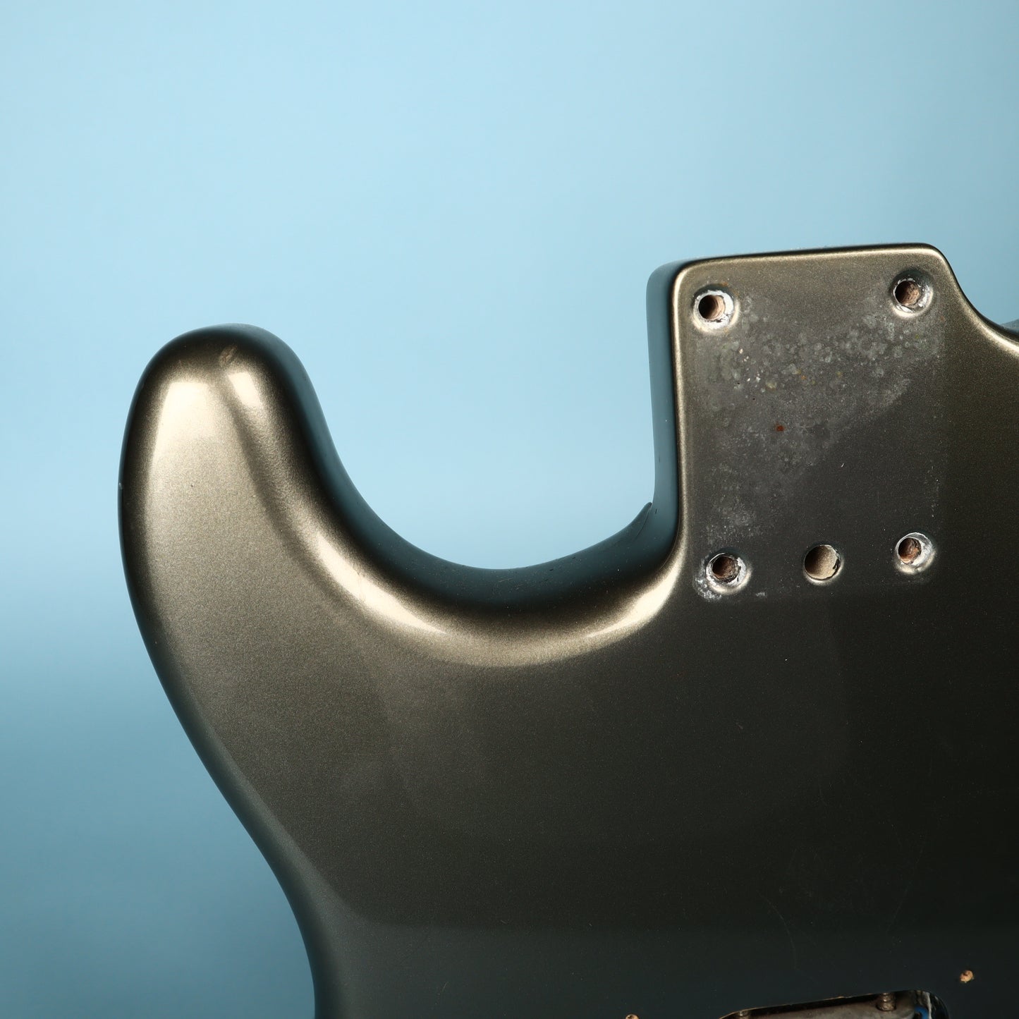 Fender USA Loaded Pickguard Olive Drab Metallic Guitar Body