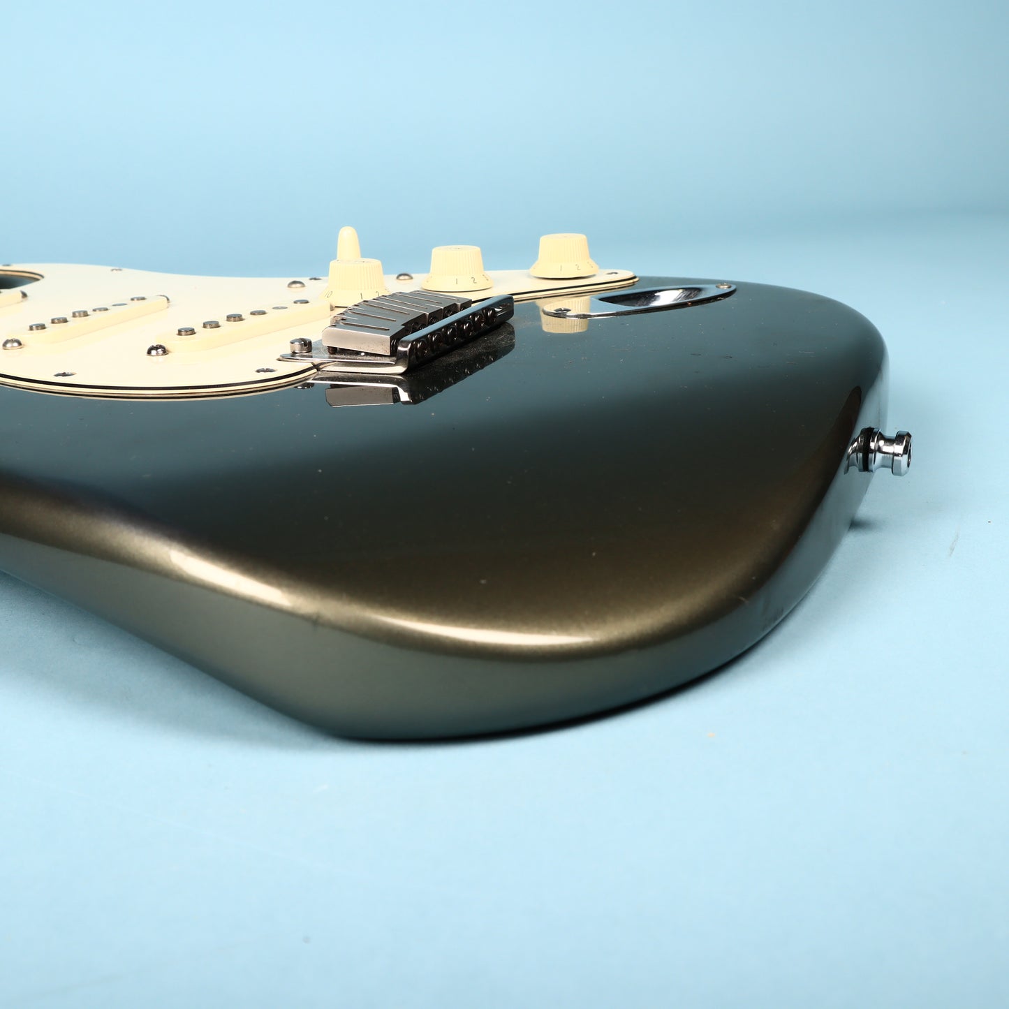 Fender USA Loaded Pickguard Olive Drab Metallic Guitar Body