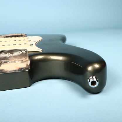 Fender USA Loaded Pickguard Olive Drab Metallic Guitar Body