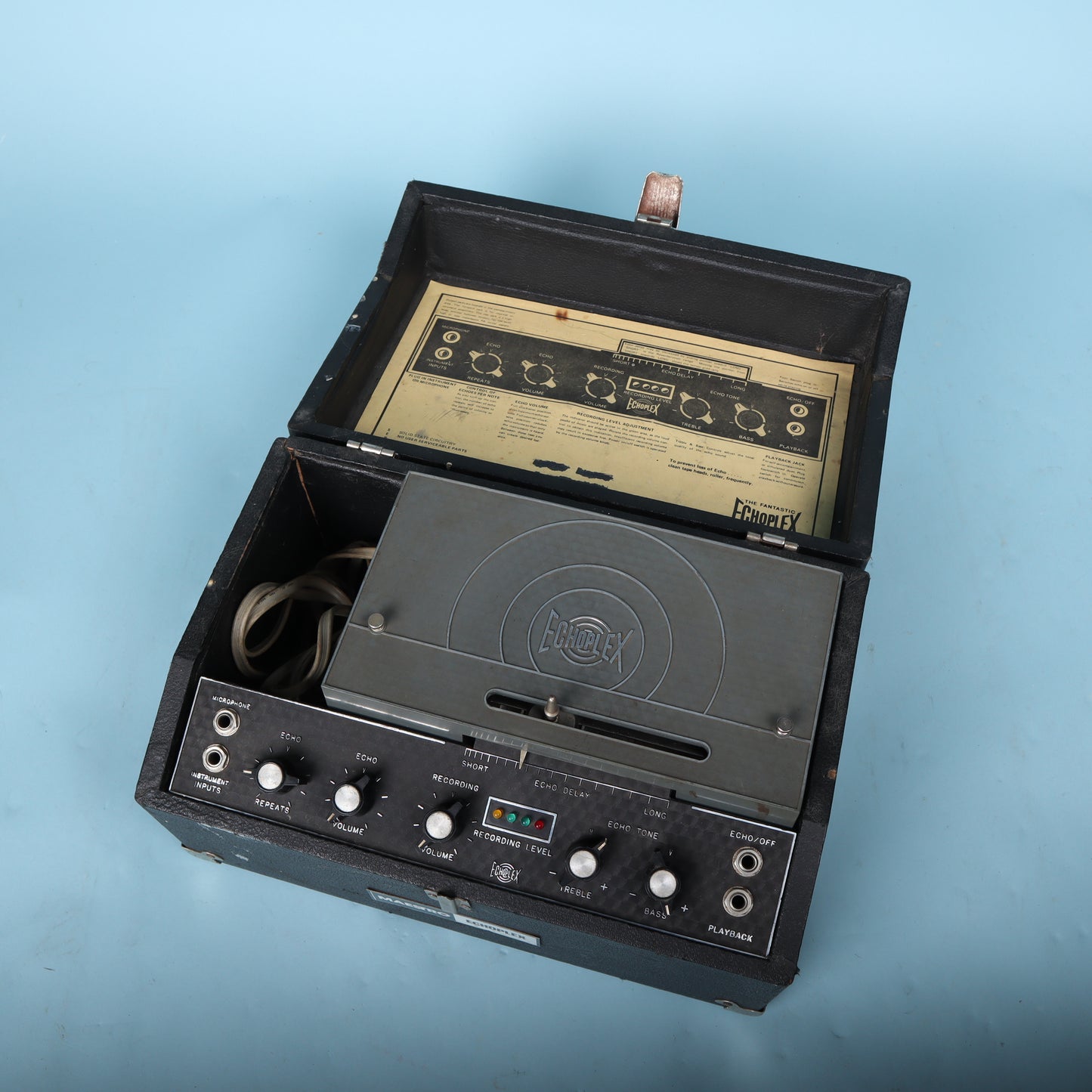 Maestro EP-4 Solid State Tape Echo 1970's, Black JUST SERVICED