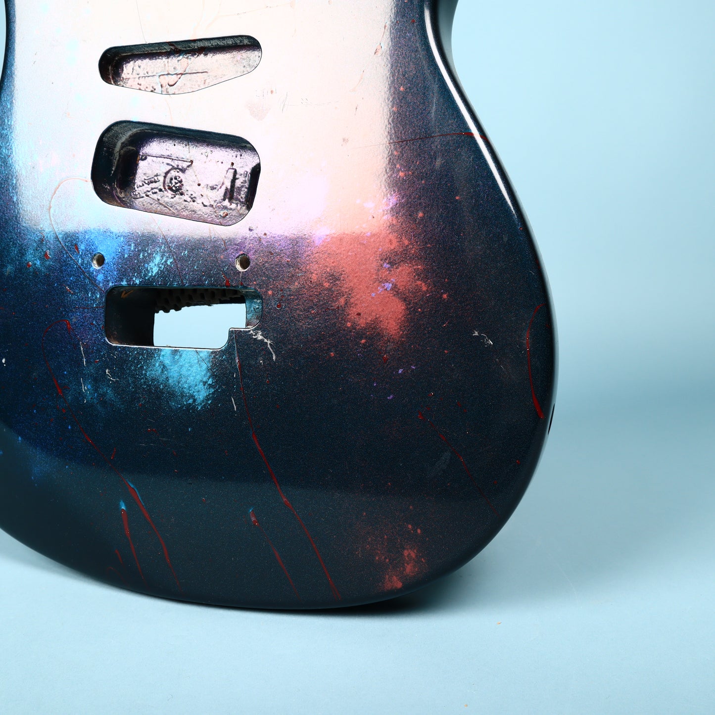 Stratocaster Guitar Body - Nebula Kramer?