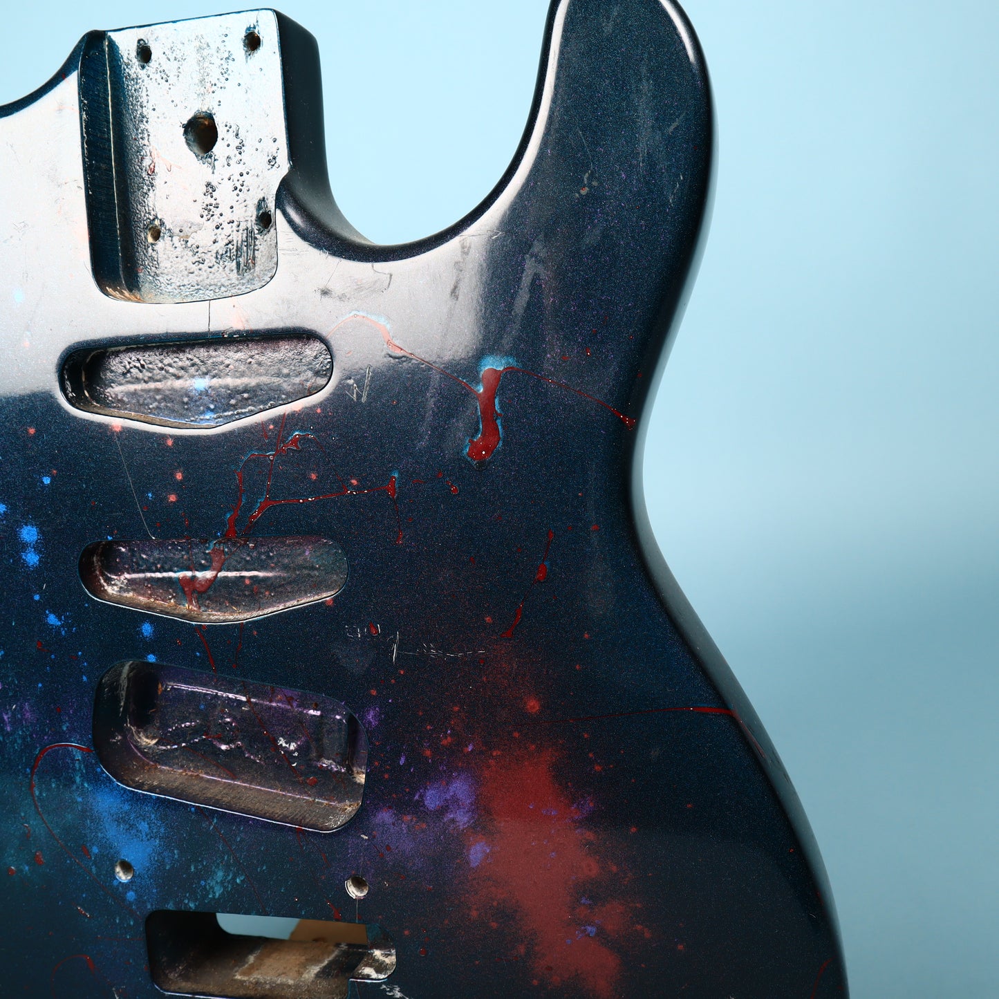 Stratocaster Guitar Body - Nebula Kramer?