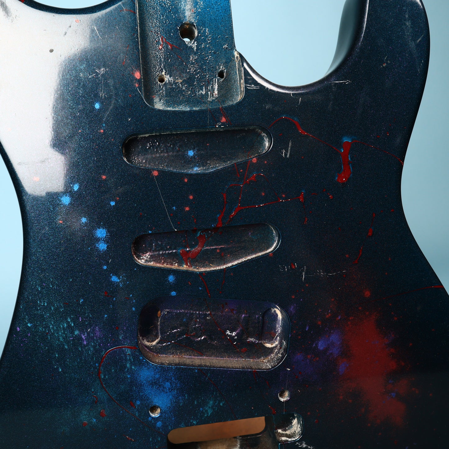 Stratocaster Guitar Body - Nebula Kramer?