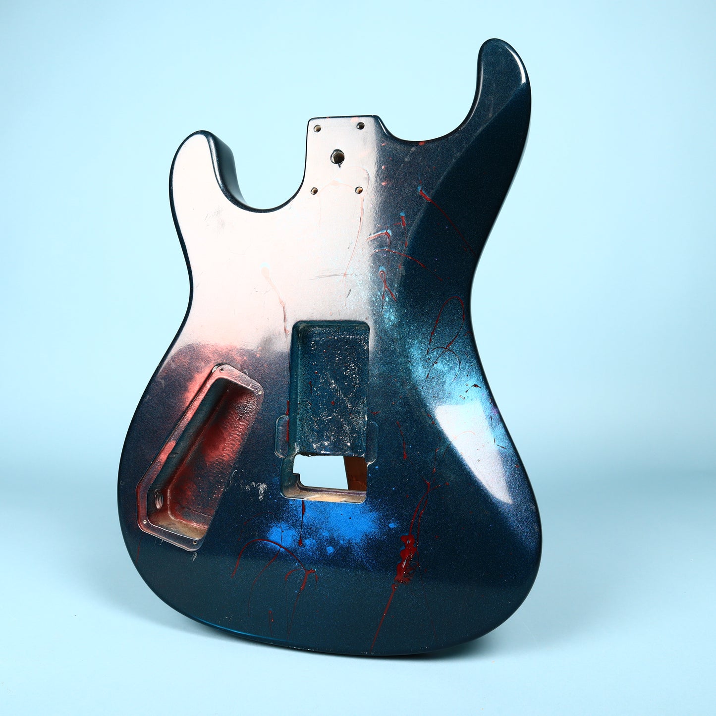 Stratocaster Guitar Body - Nebula Kramer?