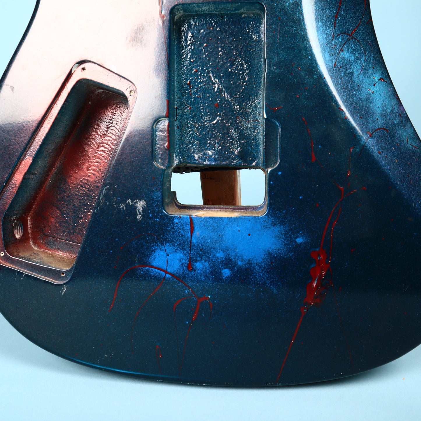 Stratocaster Guitar Body - Nebula Kramer?