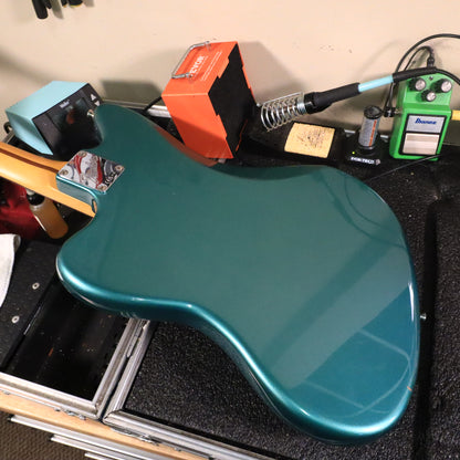 Fender American Professional Classic Jazzmaster Metallic Teal Electric Guitar