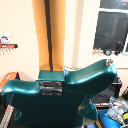 Fender American Professional Classic Jazzmaster Metallic Teal Electric Guitar