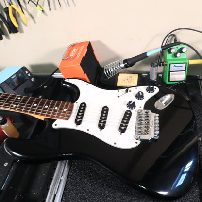 1987 Squier by Fender Stratocaster E-Series MIJ Fujigen Japan System 1