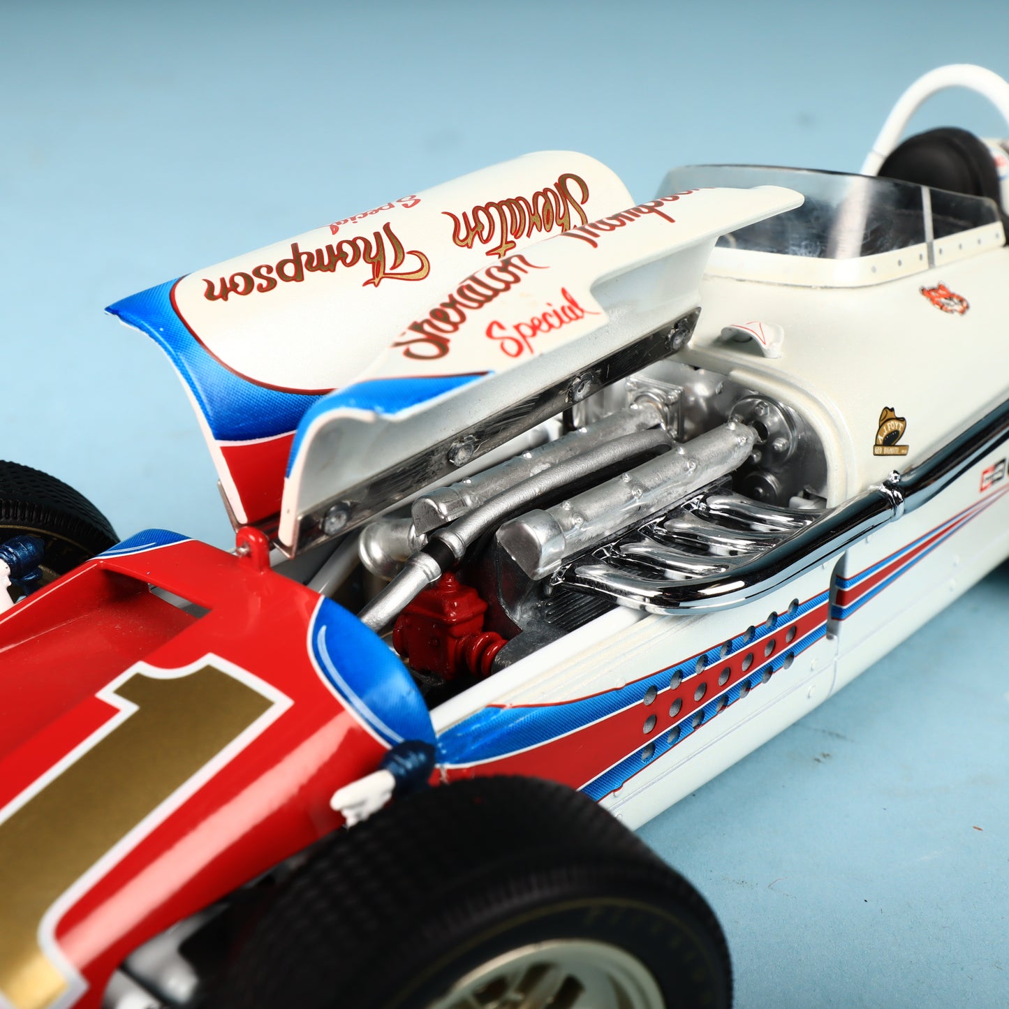 Carousel 1 A.J Foyt #1 Watson Roadster 64 Indy 500 Winner Sheraton Thompson Special