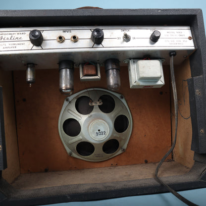 Vintage 1960s Montgomery Ward Airline Tube Amplifier Model 9002