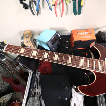 2010 Gene Baker b3 Water Semi-Hollow Mahogany Neck Crimson Burst