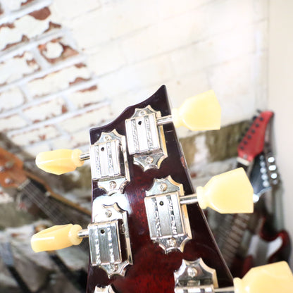 2010 Gene Baker b3 Water Semi-Hollow Mahogany Neck Crimson Burst