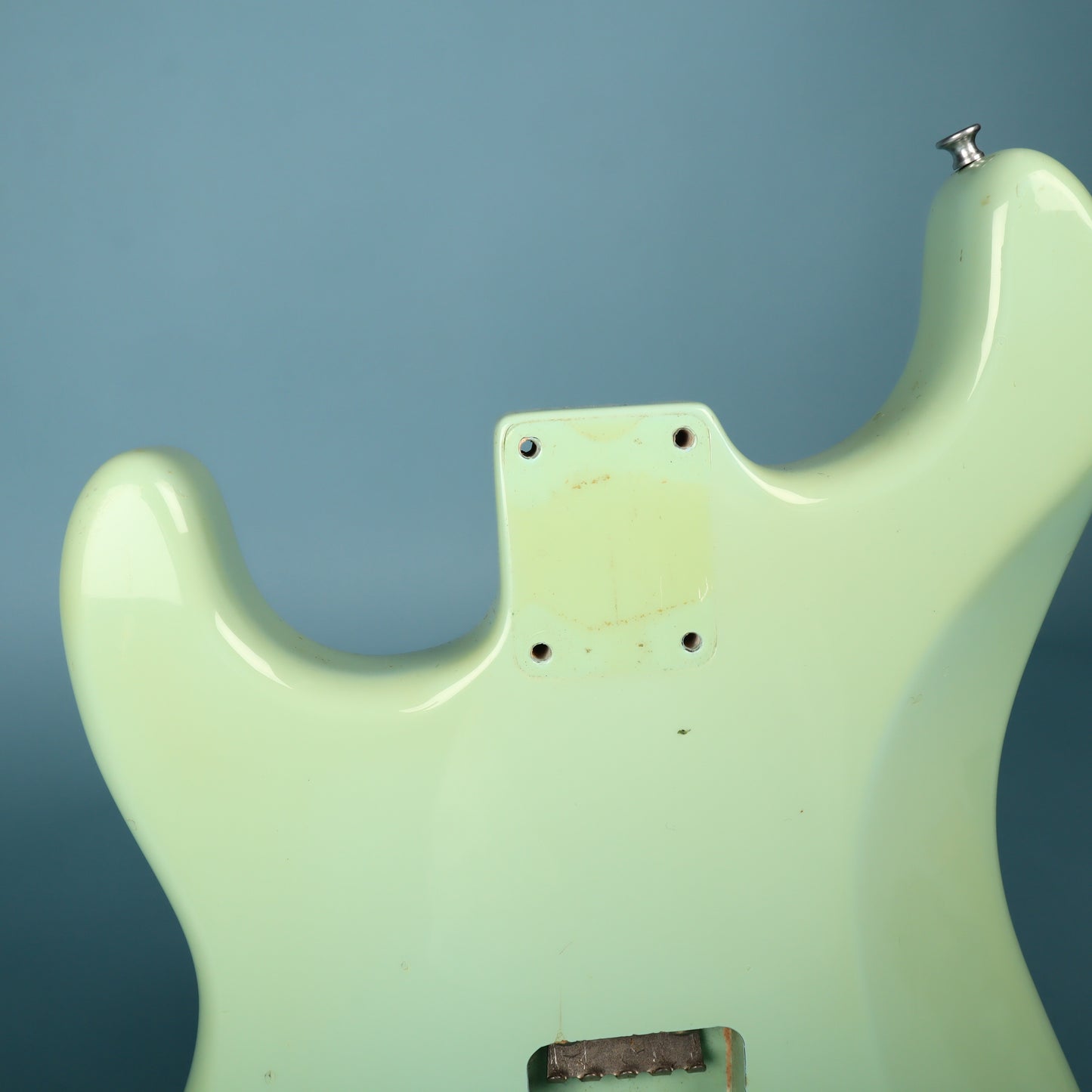 80's Chandler Industries Stratocaster Guitar Body San Francisco USA Surf Green