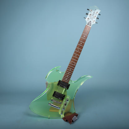 1999 BC Rich Mockingbird Transparent Green RARE