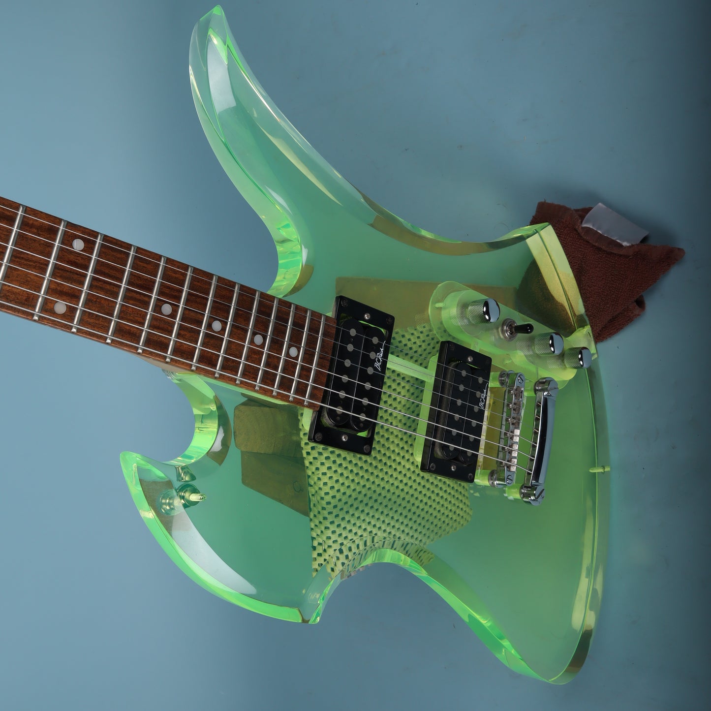 1999 BC Rich Mockingbird Transparent Green RARE