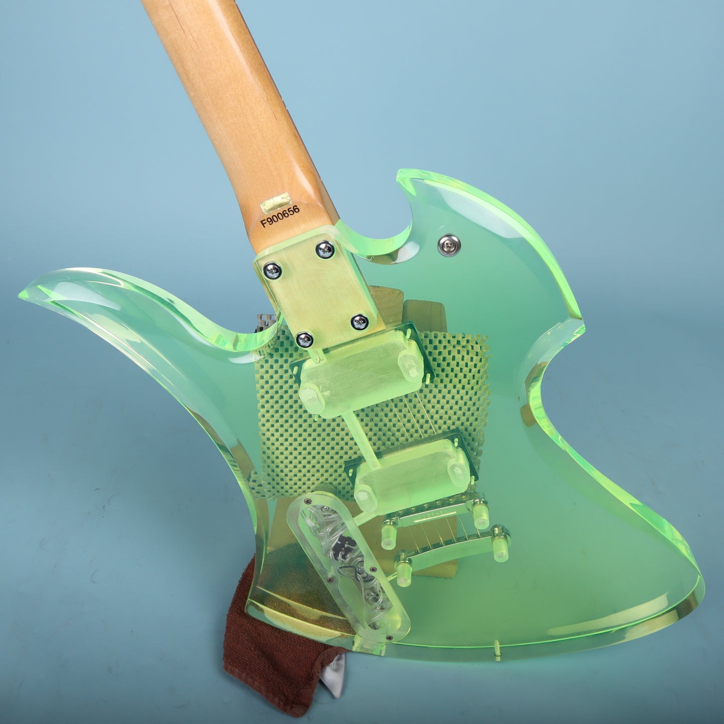 1999 BC Rich Mockingbird Transparent Green RARE