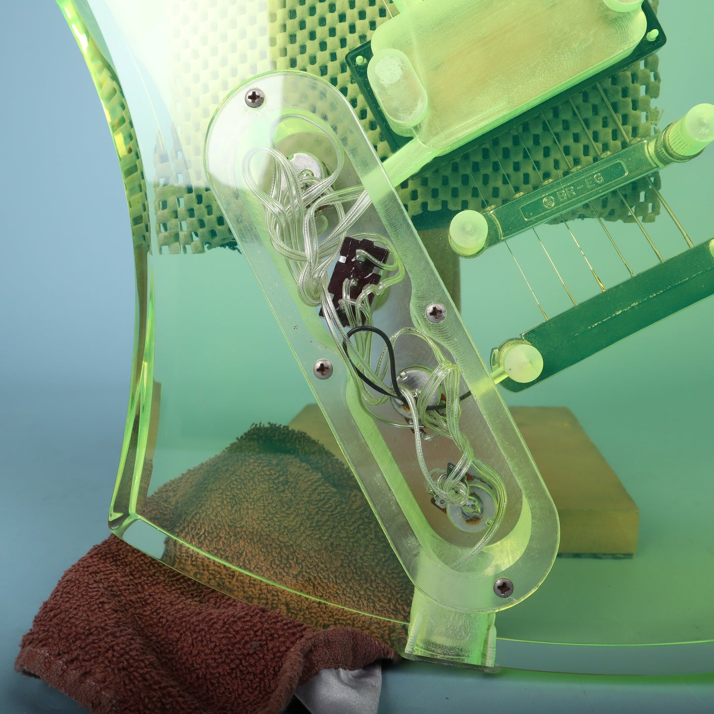 1999 BC Rich Mockingbird Transparent Green RARE