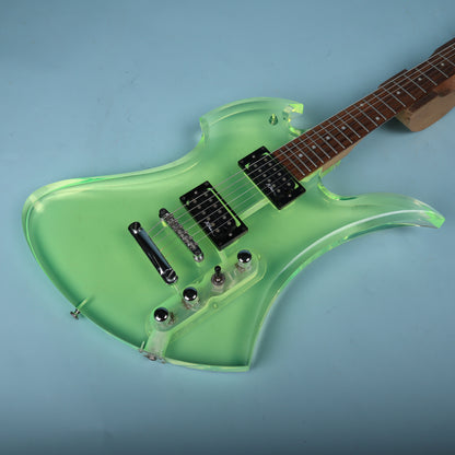 1999 BC Rich Mockingbird Transparent Green RARE