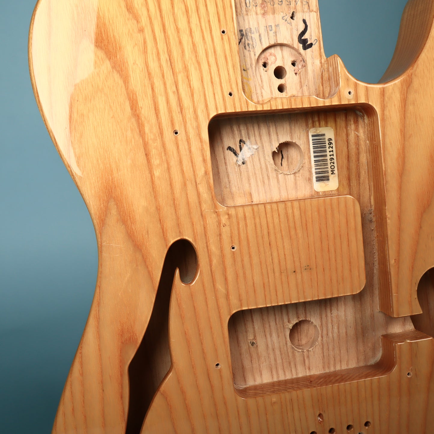 2012 Fender Telecaster Thinline MIM Natural Mexico Guitar Body