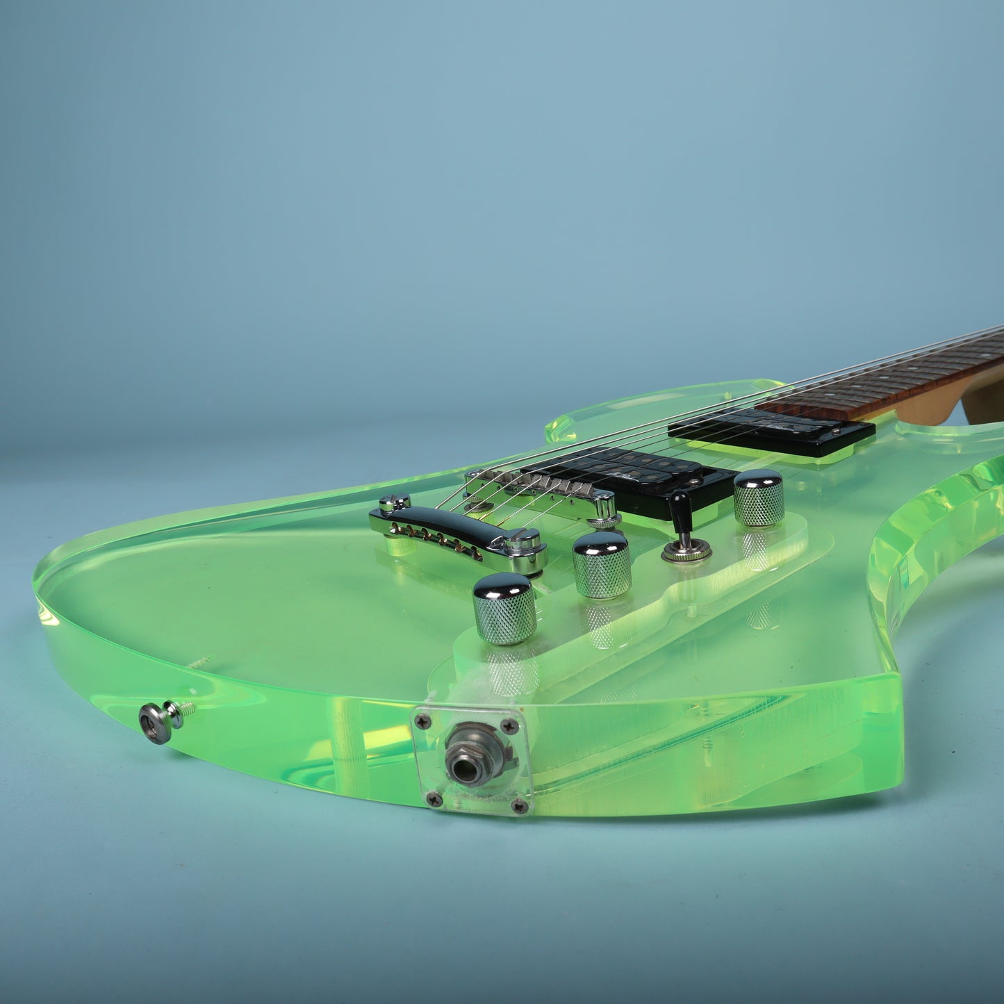 1999 BC Rich Mockingbird Transparent Green RARE