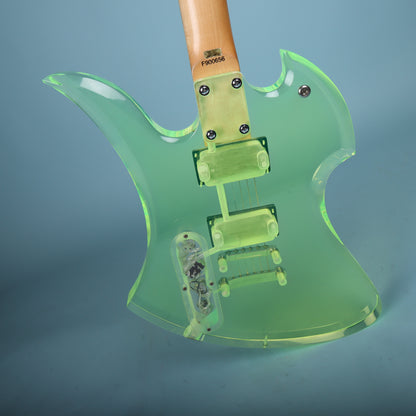 1999 BC Rich Mockingbird Transparent Green RARE