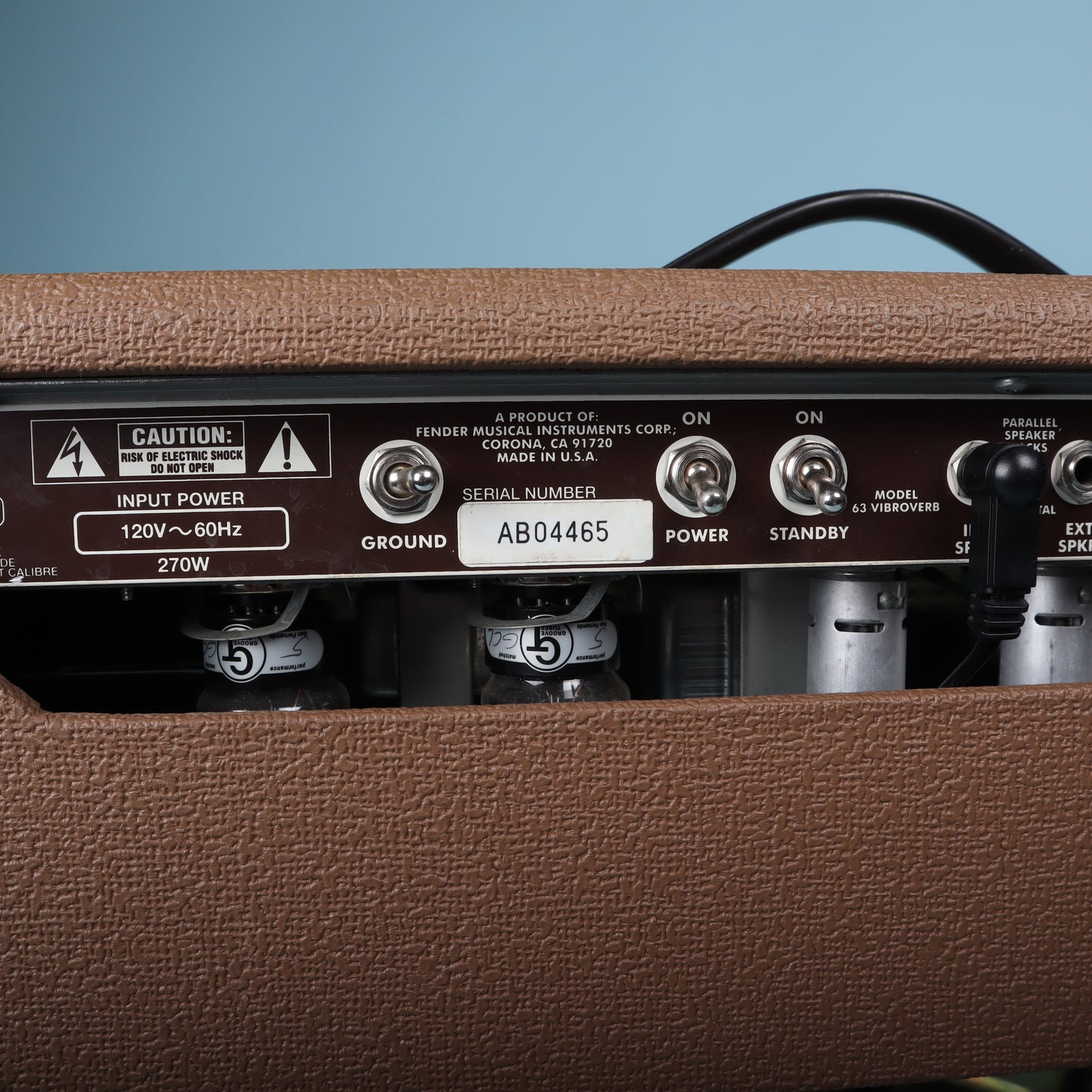 90's Fender '63 Vibroverb Reissue 40-Watt 2x10 Guitar Combo