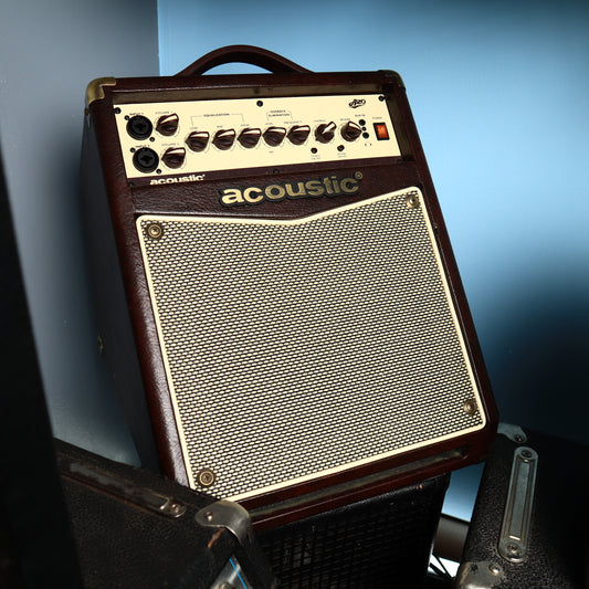 Acoustic A20 Amplifier 20W Portable Guitar Amp Combo Reverb EQ Chorus Direct Out